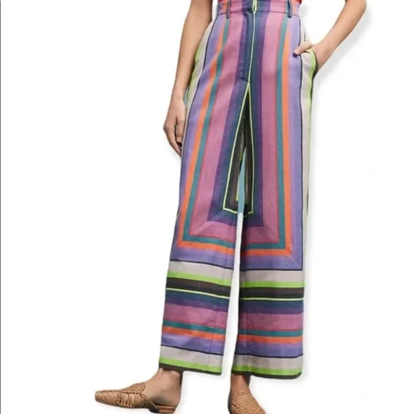 Mara Hoffman “Aura” Geometric Print Pants - Size 4 - Picture 6 of 7